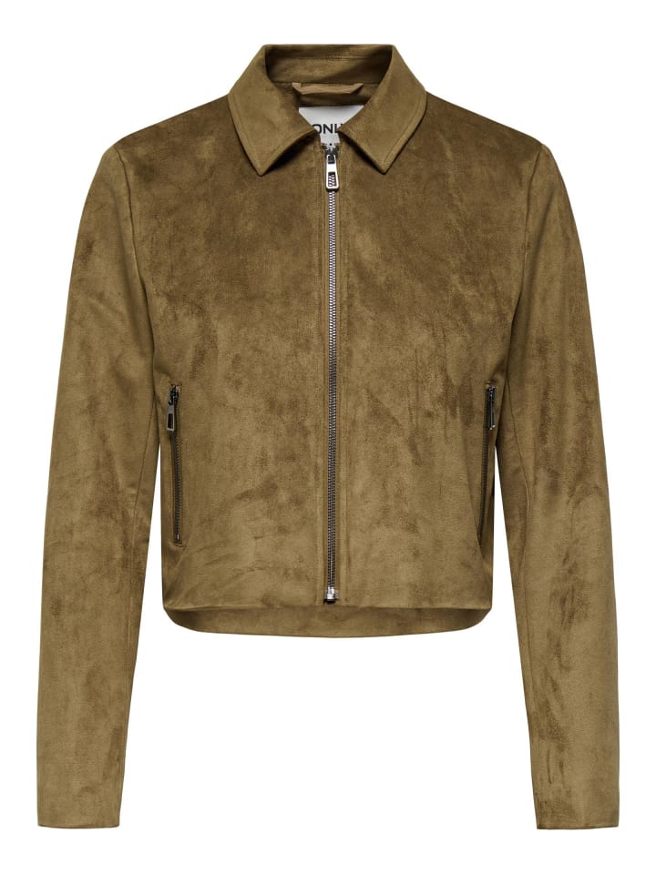 Jacke in Cognac