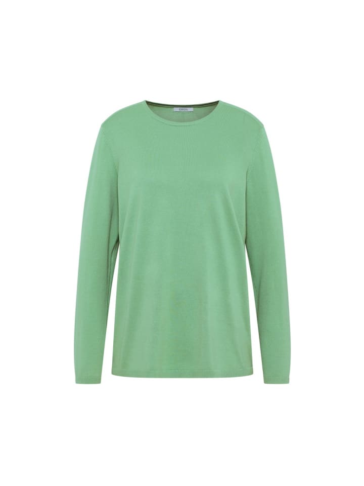 Pullover in fennel green