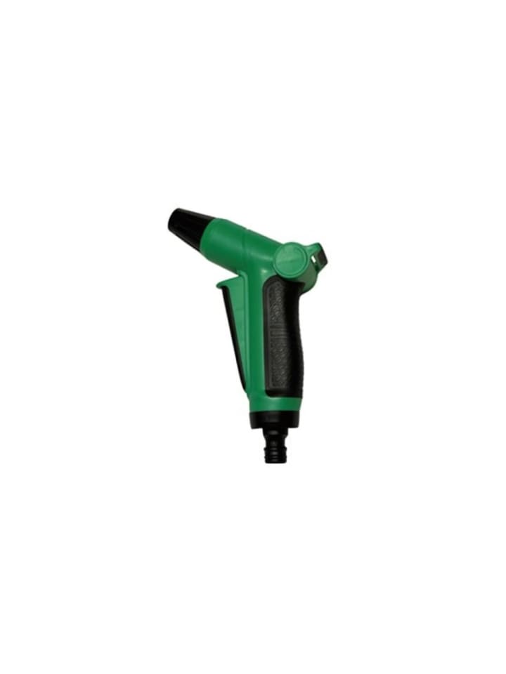 Impulsspritze Comfort, ergonomisch mit Feststellfunktion und Softgrip in Grün