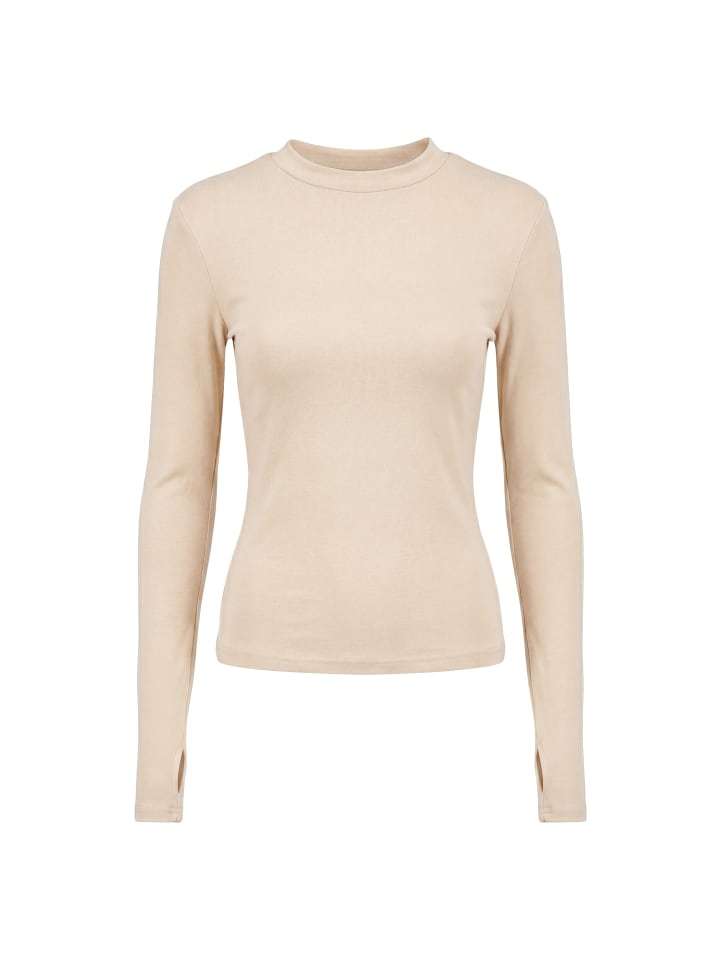 Women Longsleeve in Beige