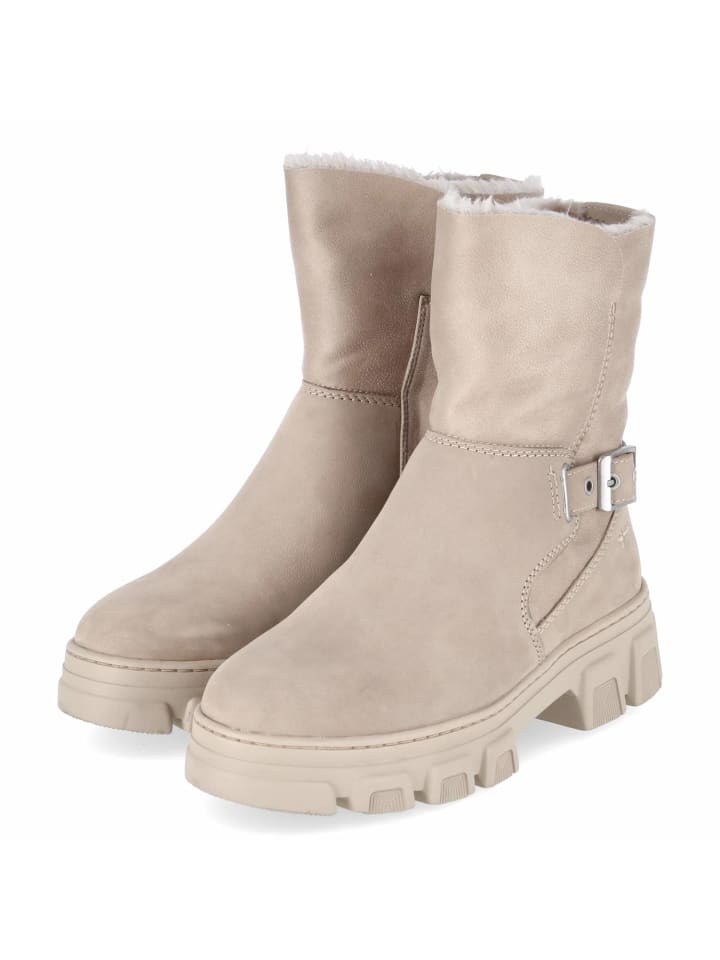 Winterboots in beige
