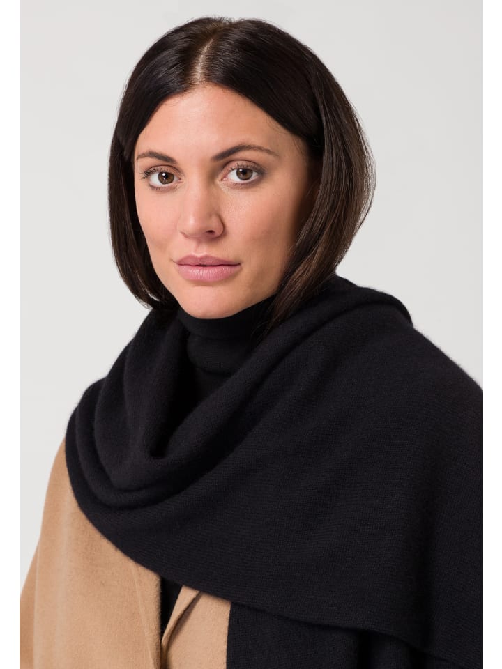 Kaschmirschal in black