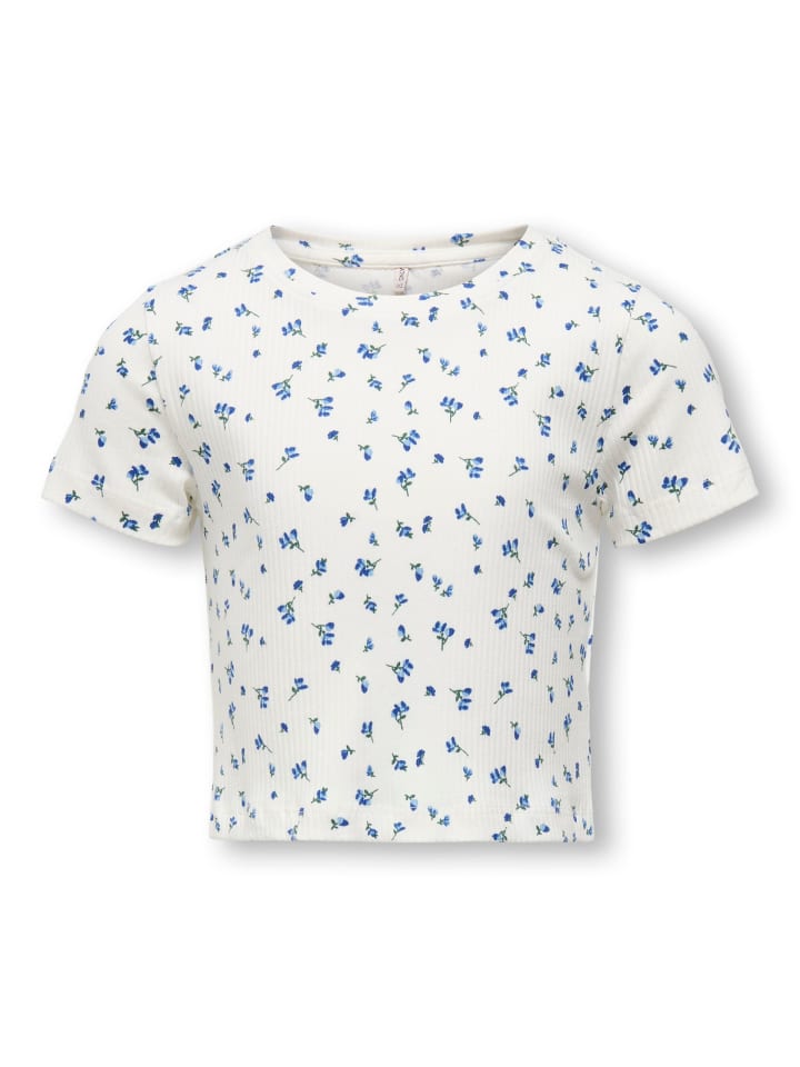 T-Shirt KOGBELLA LIFE AOP S/S TOP JRS in mazarine blue