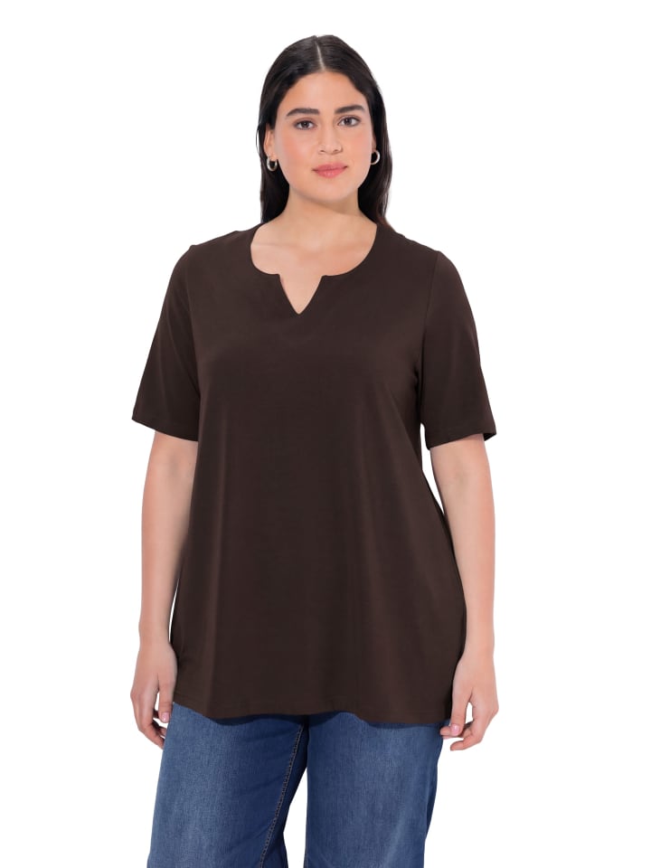 Shirt in mahagoni