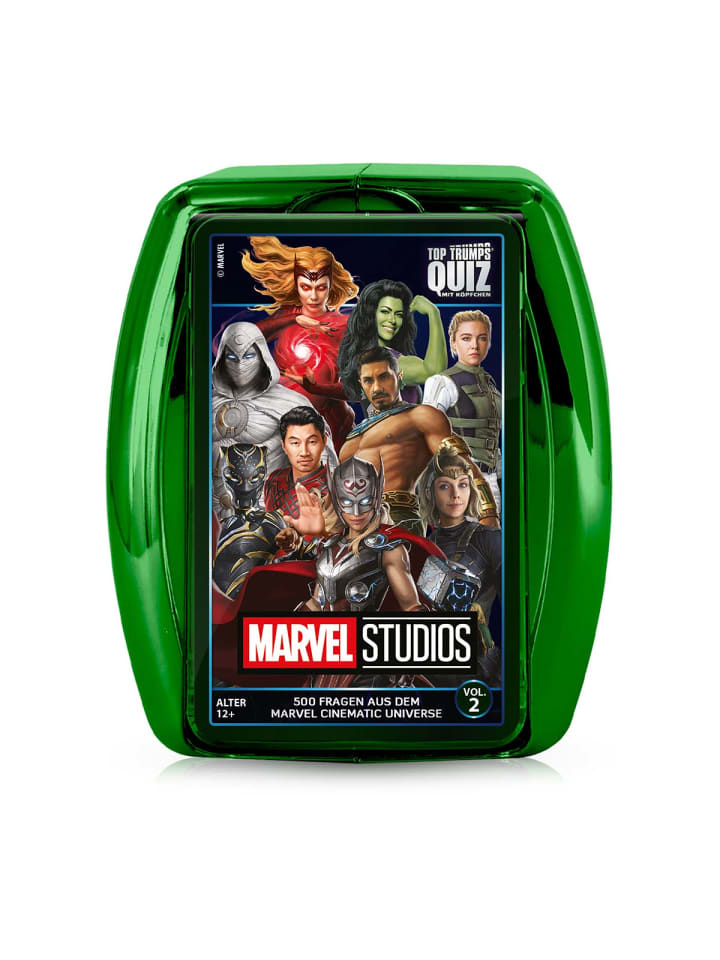 Top Trumps Quiz Marvel Volume 2 in grün
