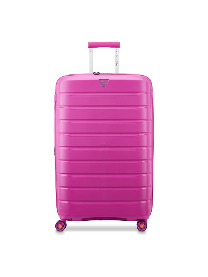 B-Flying Move 4 Rollen Trolley 78 cm mit Dehnfalte fucsia