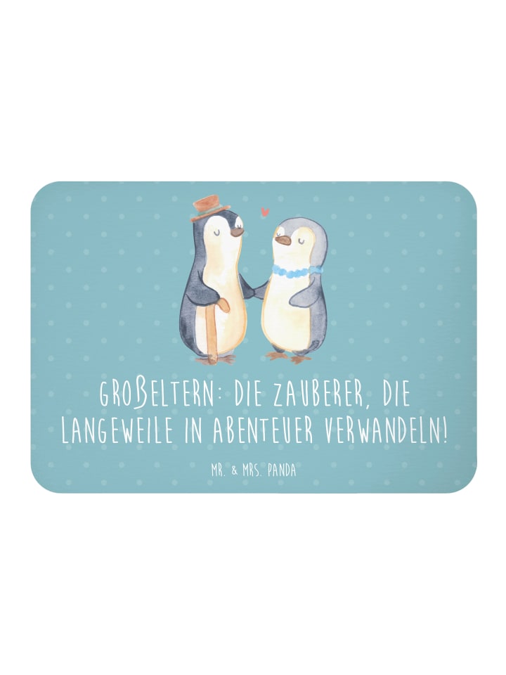 Magnet Großeltern Zauberer mit Spruch in Meeresbrise