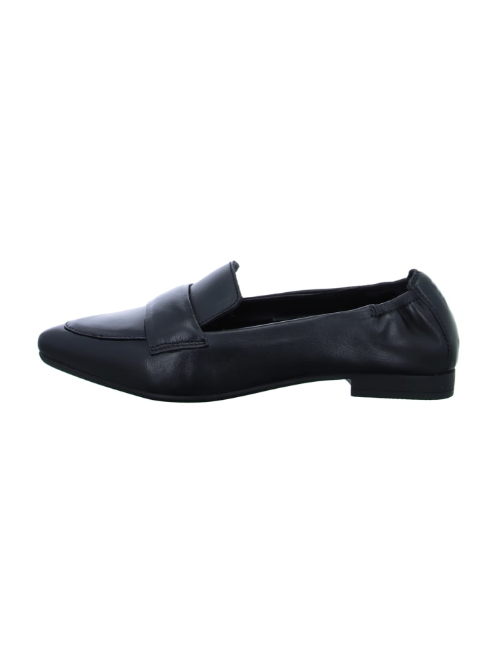 Hochfront Slipper in Schwarz