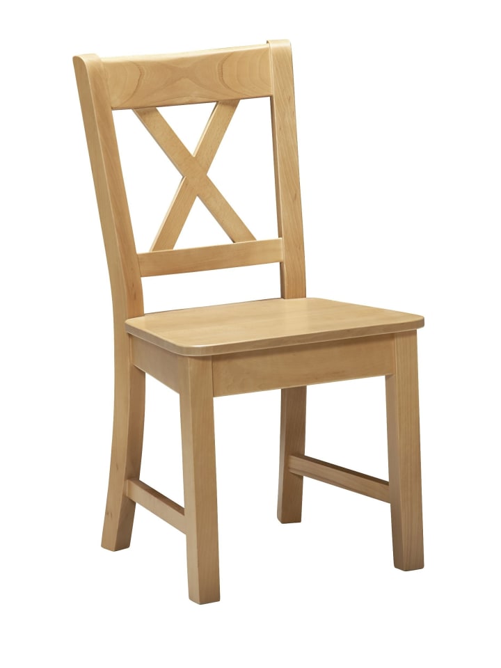 ESSZIMMERSTUHL (2er-Set) Deborah aus Massivholz 47 x 53 x 90 Buche