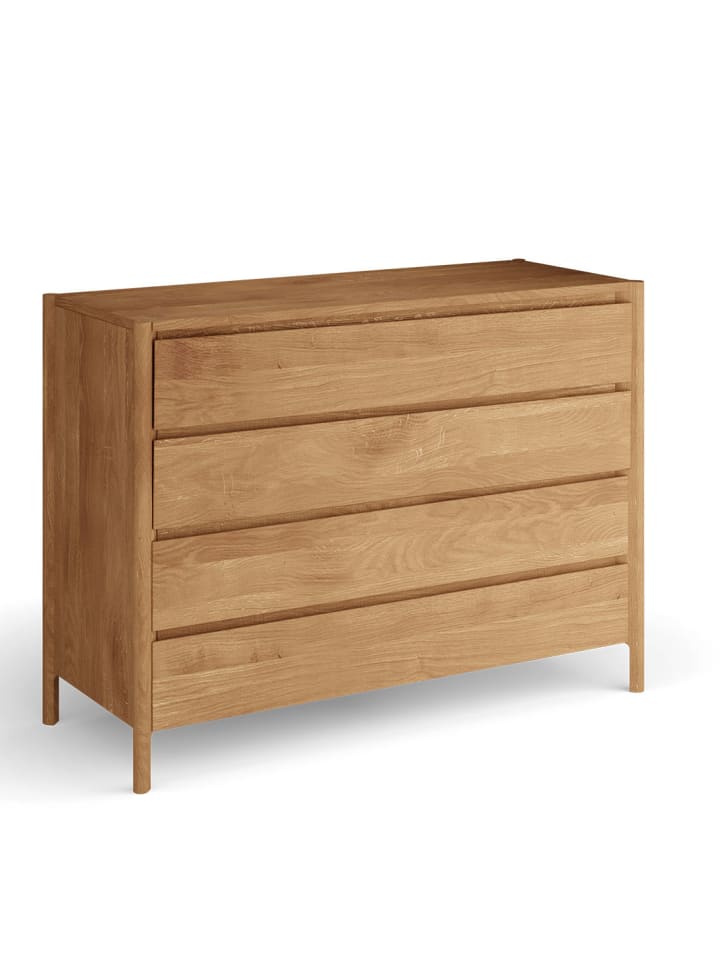 SCHUBLADENKommode Campi Eiche Natur 123 / 48 / 90cm