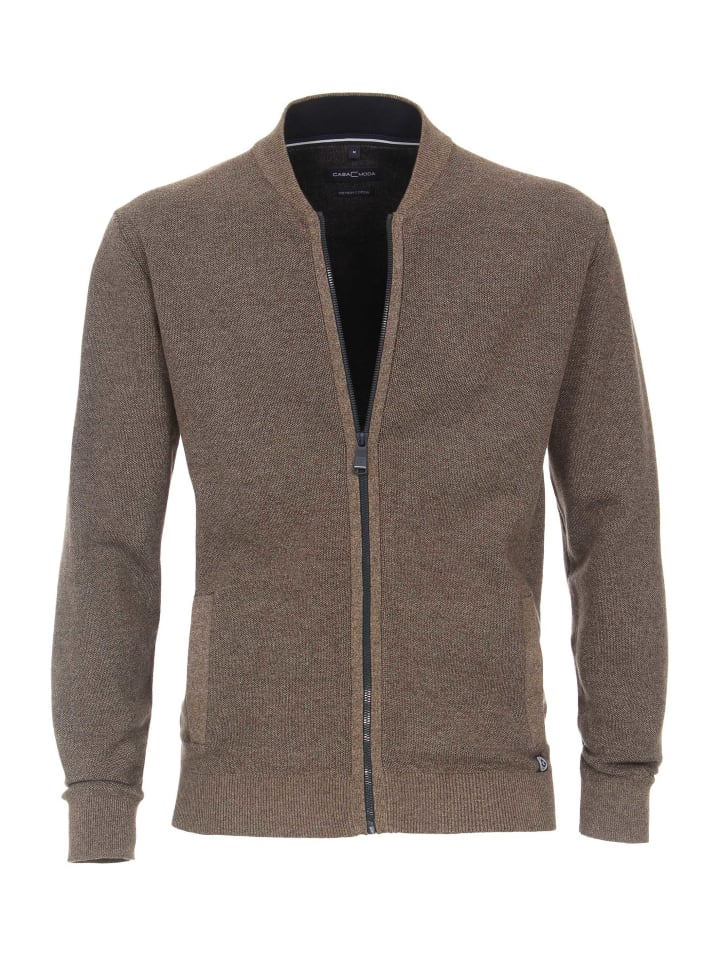 Strickjacke in Beige