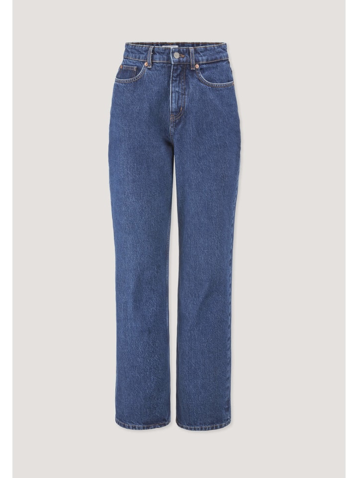 Hessnatur Jeans GIERA Straight Relaxed aus reinem Bio-Denim in dark blue