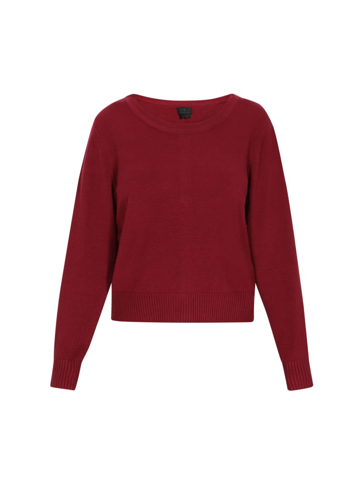 Women Cardigan in burgundy