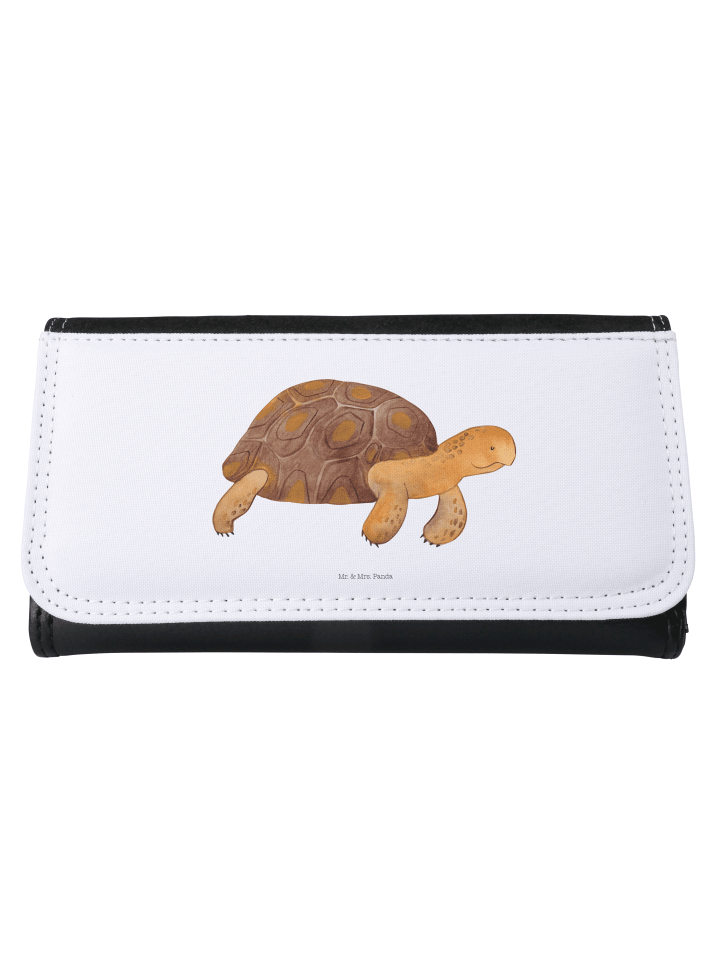 Wallet Schildkröte MHerzieren ohne Spruch in Weiß
