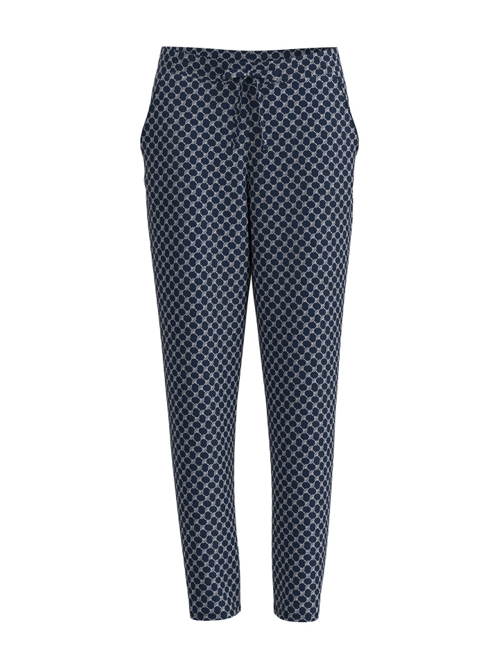 Pyjamahose Cosy in Blau