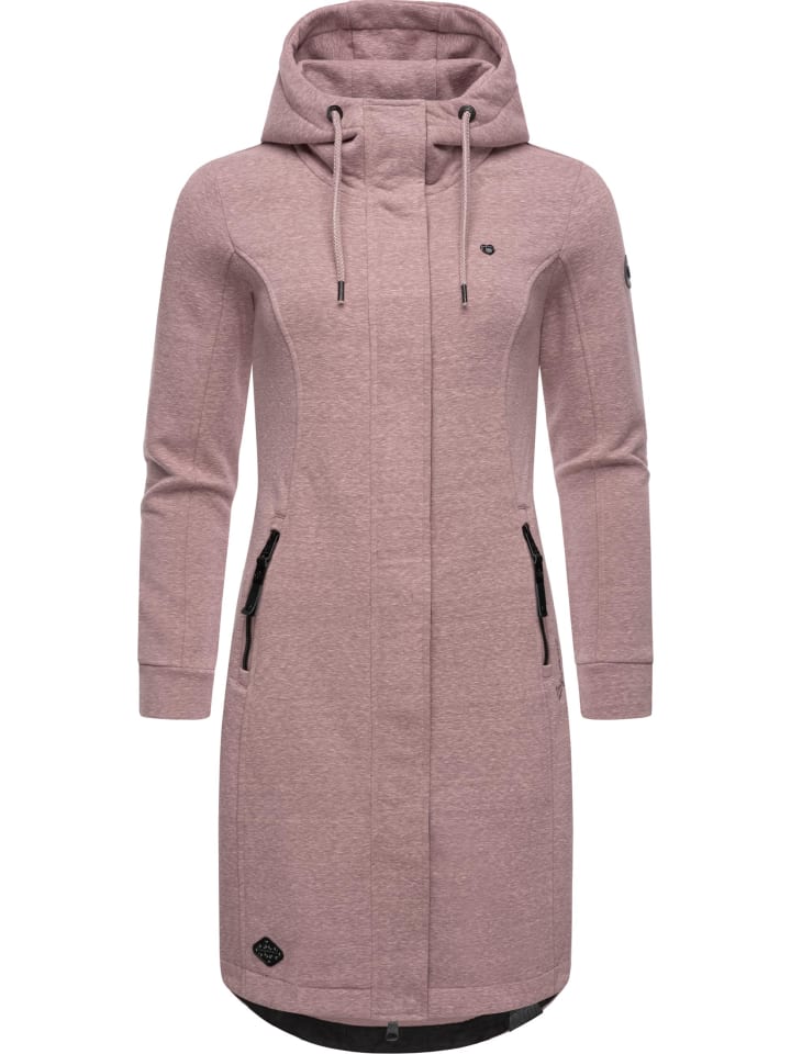 Kurzmantel Letti Long in Mauve