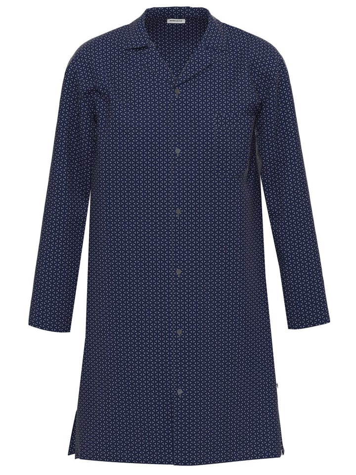 Nachthemd Lang in navy