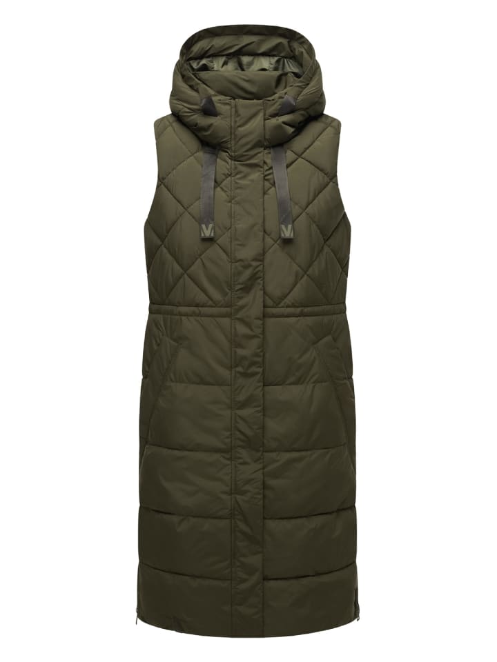 Steppweste Narikaa 16 in Dark Olive