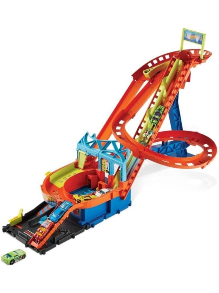 Hot Wheels Achterbahn Rallye One Size Multi Auto ab 4 Jahre