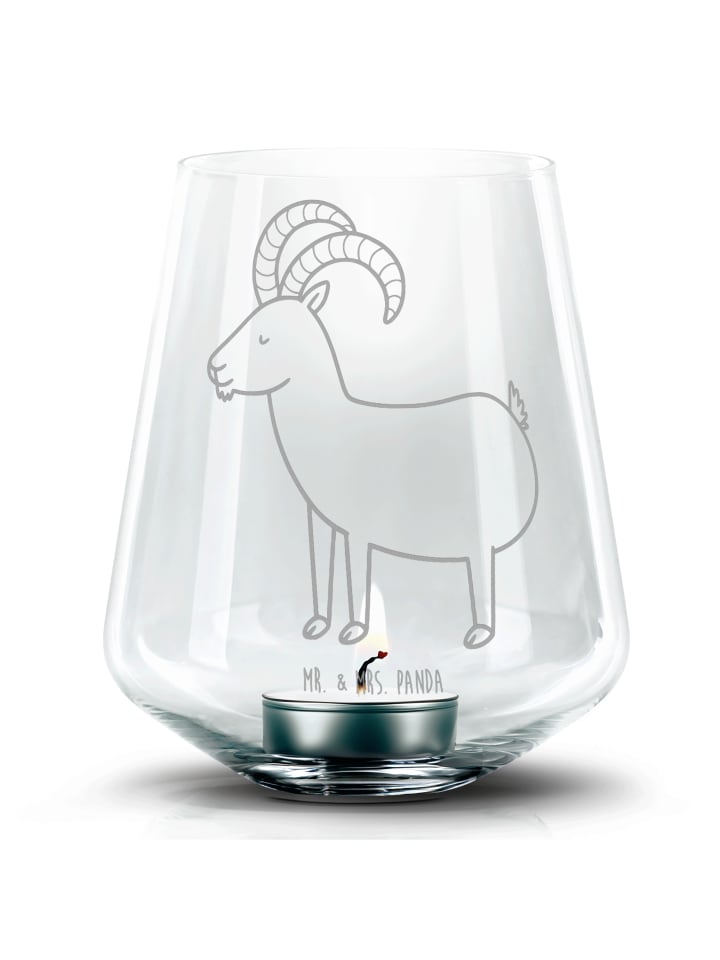 Laterne Sternzeichen Steinbock ohne Spruch in Transparent