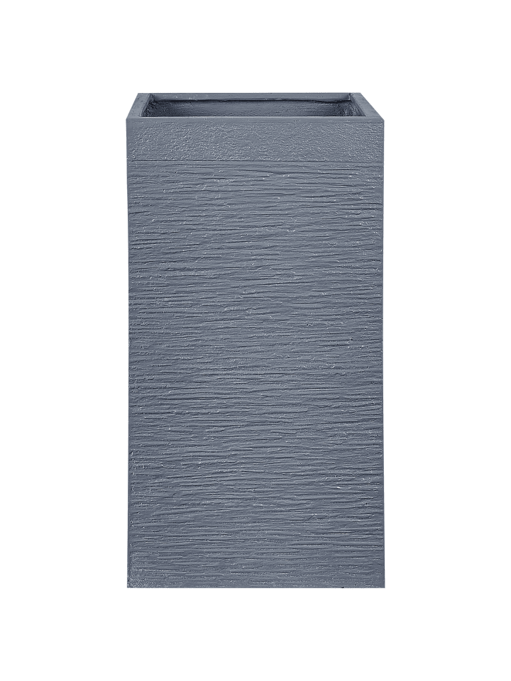 Outdoor Blumentopf DION in Grau - (W) 40 x (H) 77 x (L) 40 cm