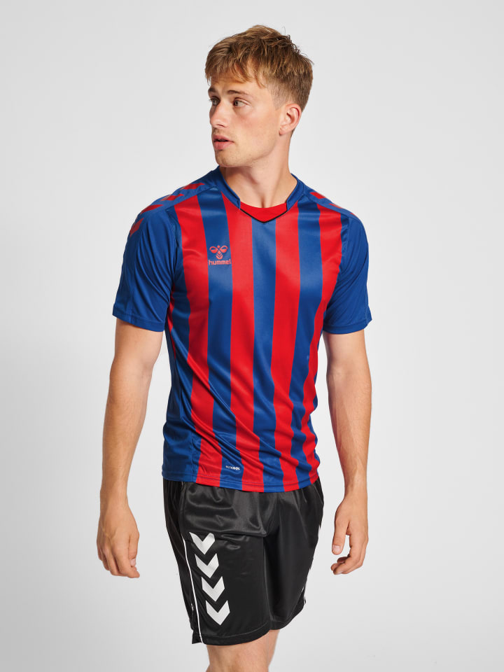 T-Shirt Hmlcore Herren in TRUE BLUE/TRUE RED