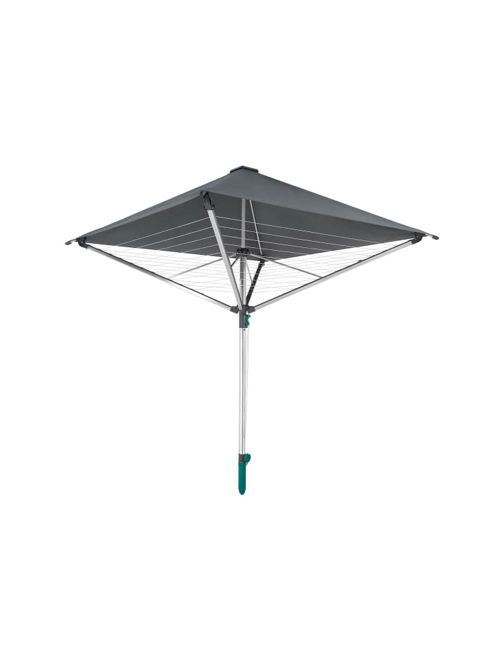 Wäscheschirm LinoProtect 400 silber anthrazit 207,9 x 207,9 x 230,0 cm
