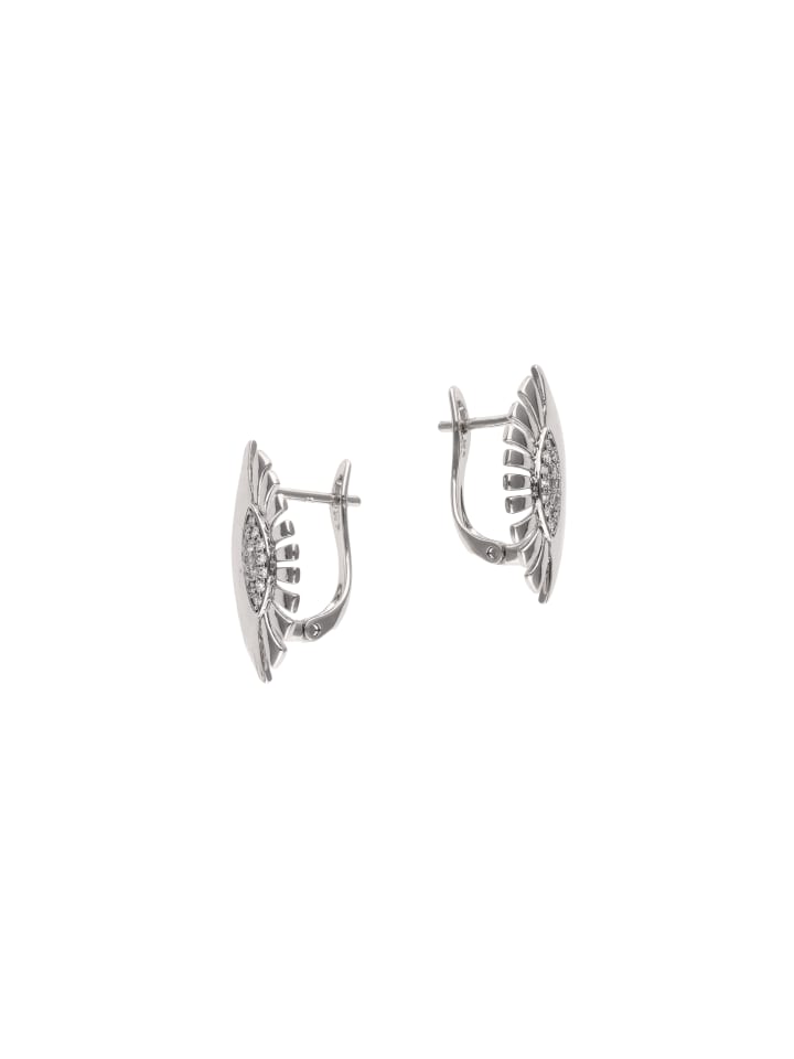 Women Earrings Witch Latch Back in Silver