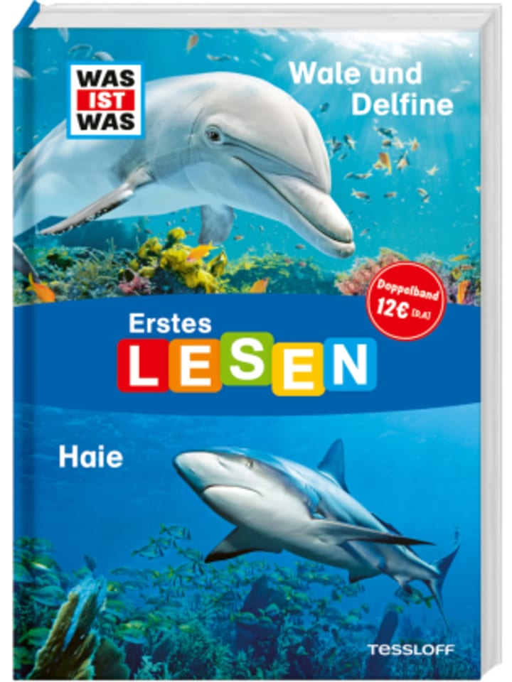 Buch - WAS IST WAS Erstes Lesen Doppelband 4. Wale und Delfine/Haie