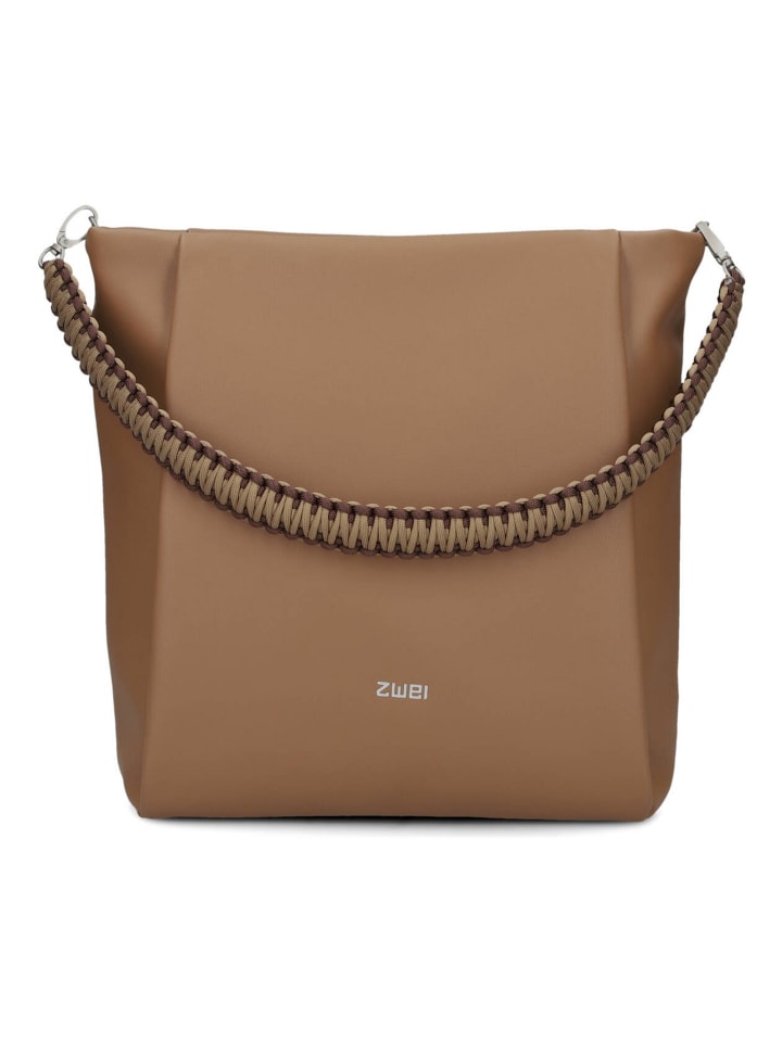 Yuna Schultertasche 31 cm hazel