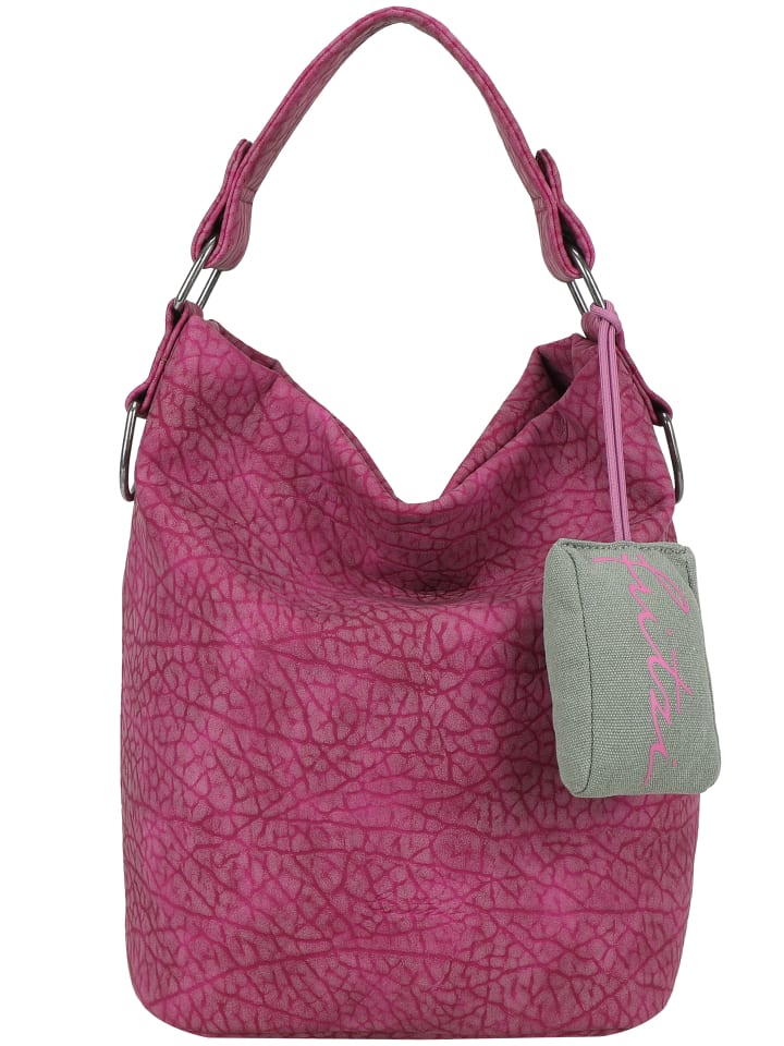Schultertasche Ella Hobo in Wild Berry