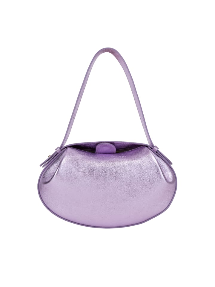 Damen Handtasche in Laminat Rosa