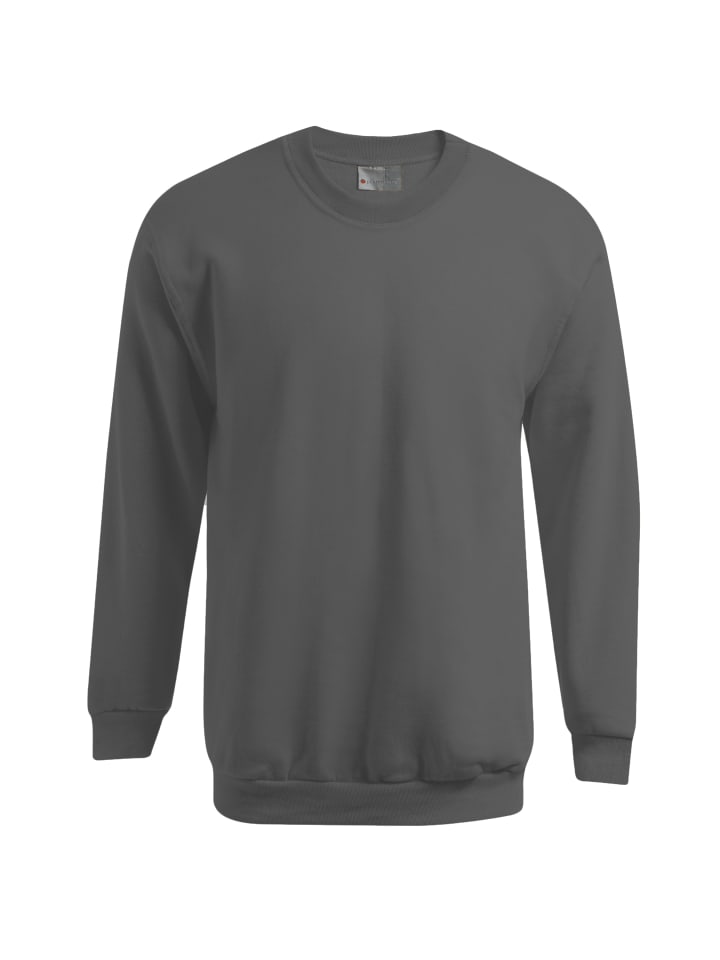 Pullover Basic in anthrazit