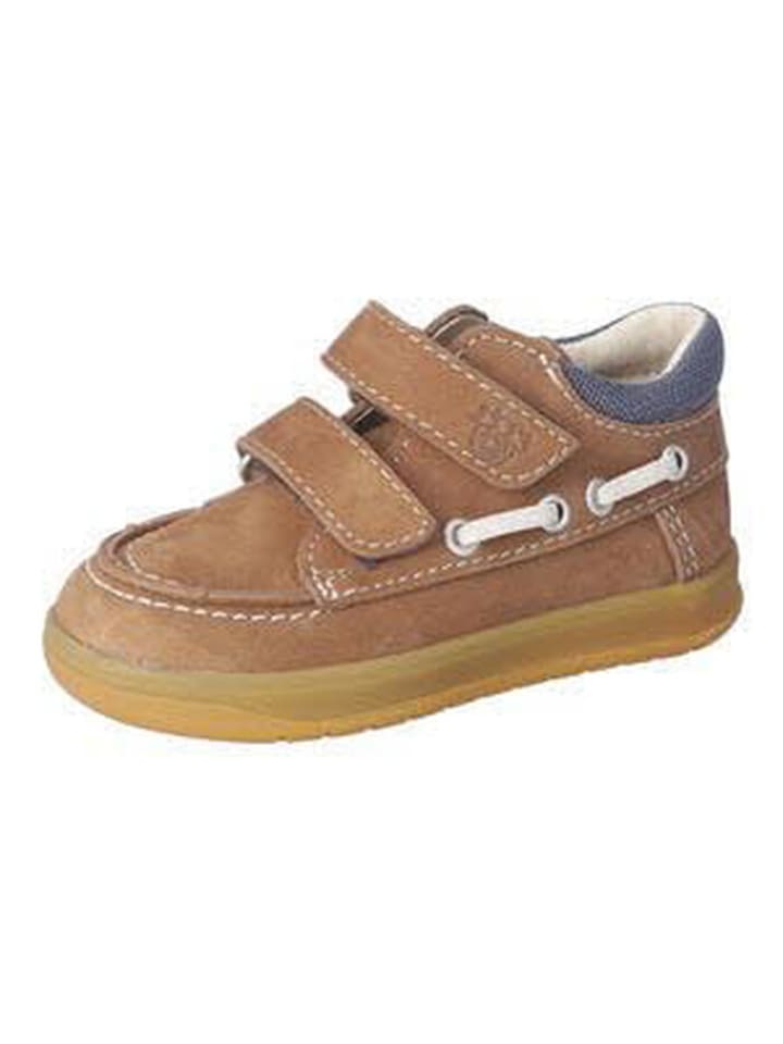 Klettschuhe FLORIAN in caramel/kastanie