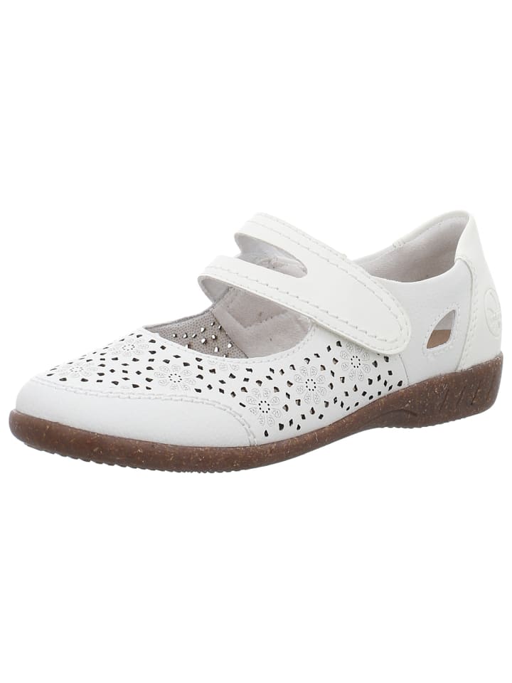 Sportlicher Slipper in weiß