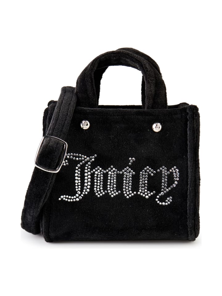 Iris Taschenanhänger 10 cm black