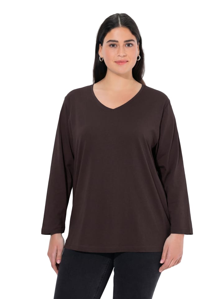 Shirt in mahagoni