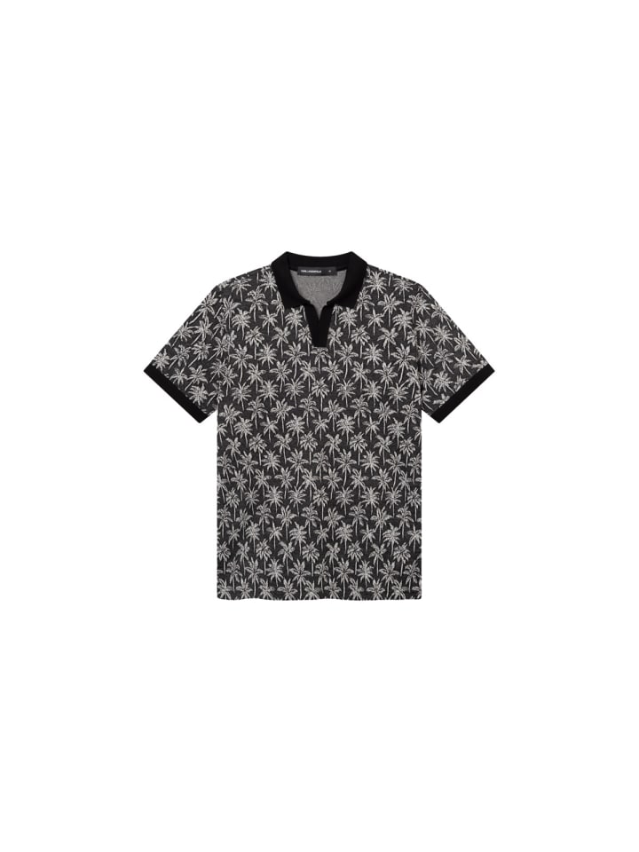 Poloshirt 745007 in schwarz