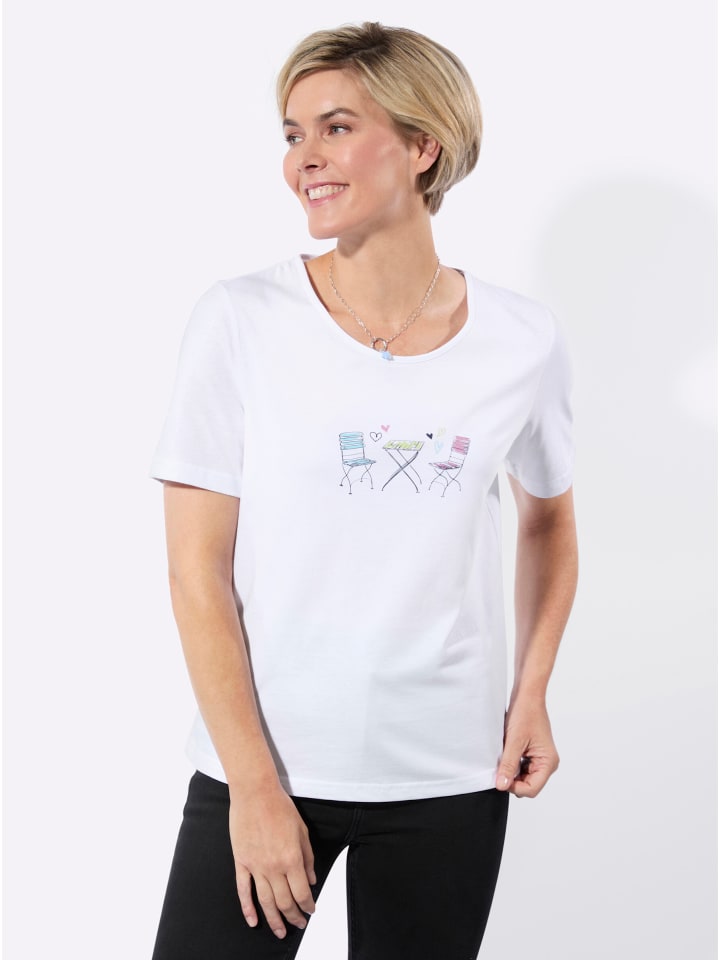 Shirt in weiß