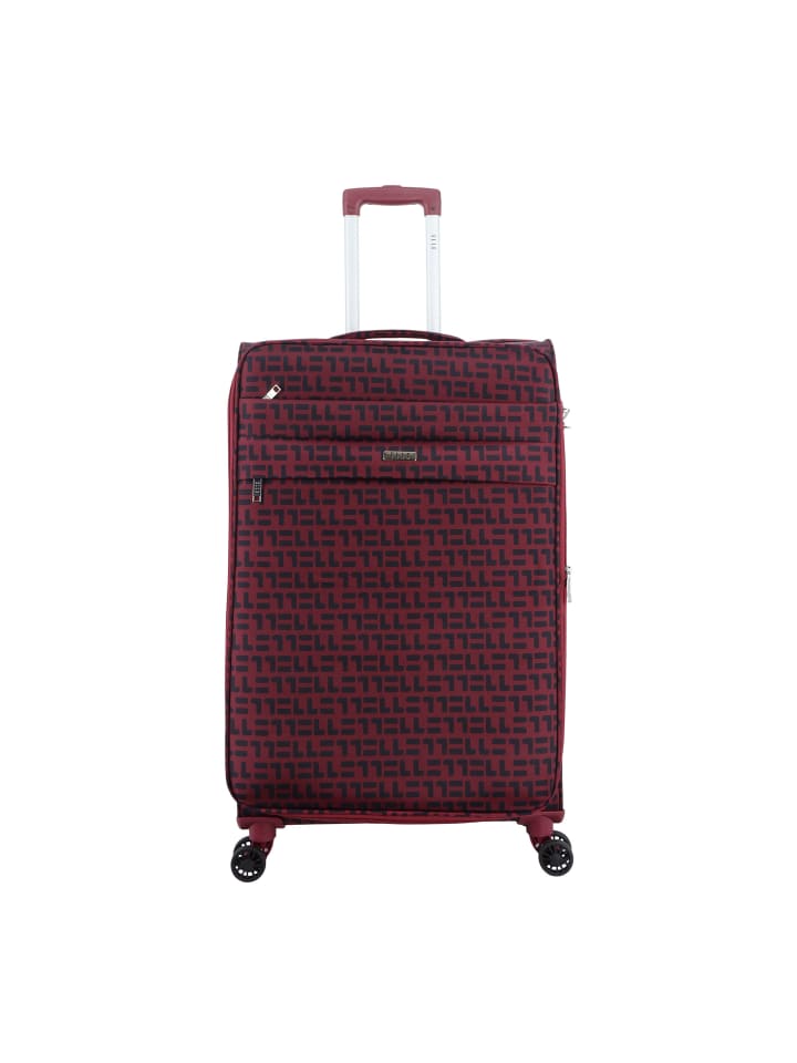 Stoffkoffer Couture in Burgundy