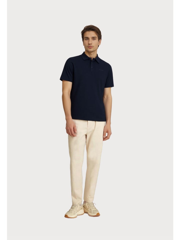 Poloshirt in dunkelblau