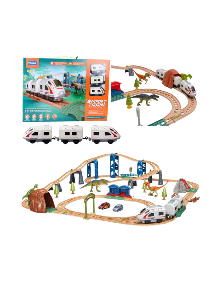 Elektrische interaktive Eisenbahnwagen Tunnel Vulkan