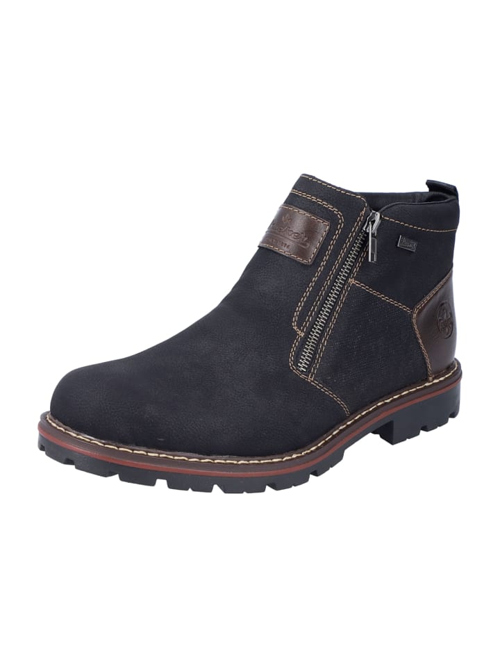 Komfort Stiefel in Schwarz