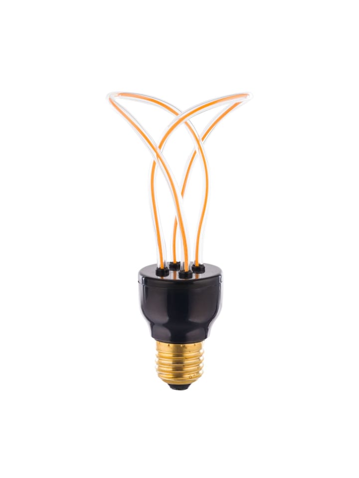 E27 LED-Leuchtmittel in Warmweiß EEK G A bis G Ø 7.5 cm in Gold