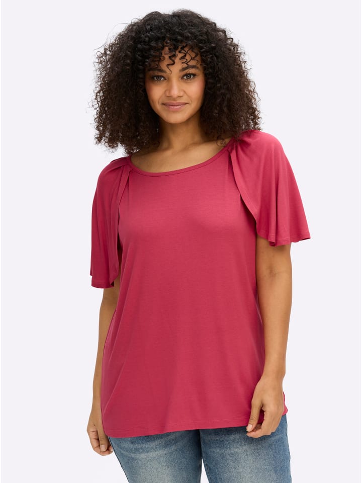 T-Shirt in erdbeere