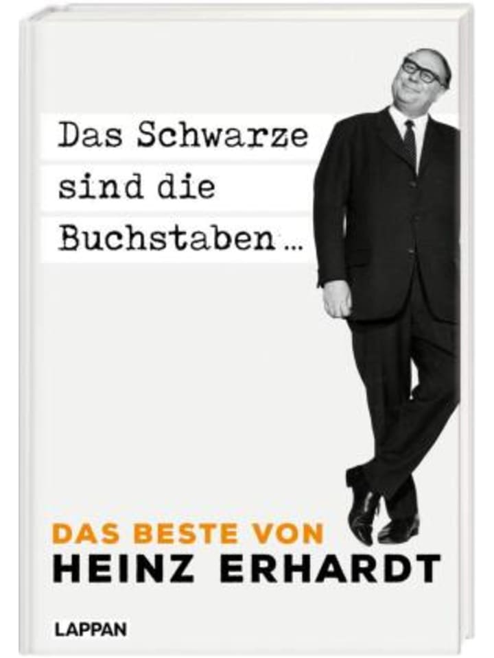 Buch - Heinz Erhardt: Das Schwarze sind die Buchstaben