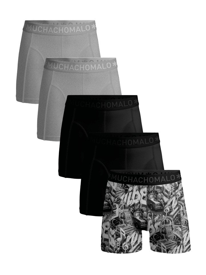 5er-Set: Boxershort in Mehrfarbig - für Herren