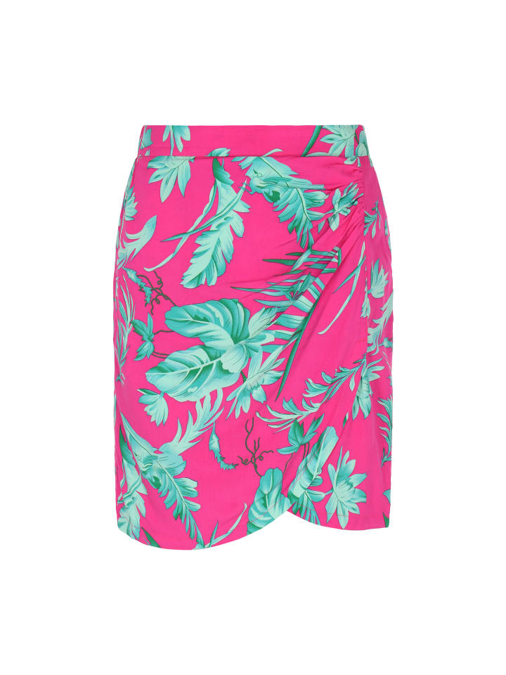Women Skirt in pink turquoise
