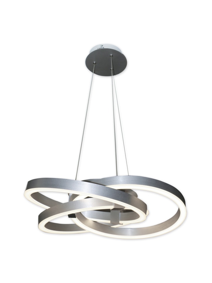 LED Pendelleuchte "DIVORA" in aluminium - EEK E