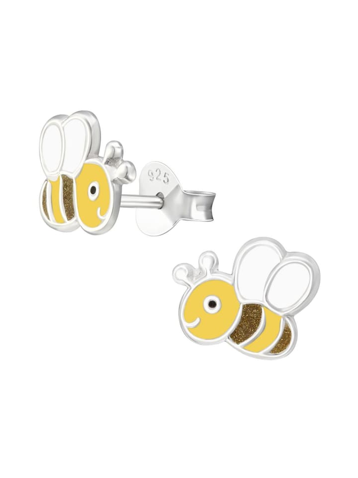 Kinder-Ohrstecker in Gelb